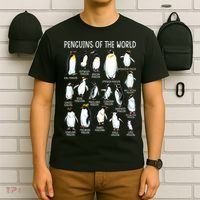 Penguins Of The World Zookeeper Sea Animal Penguin Lovers T-Shirt thumb 6