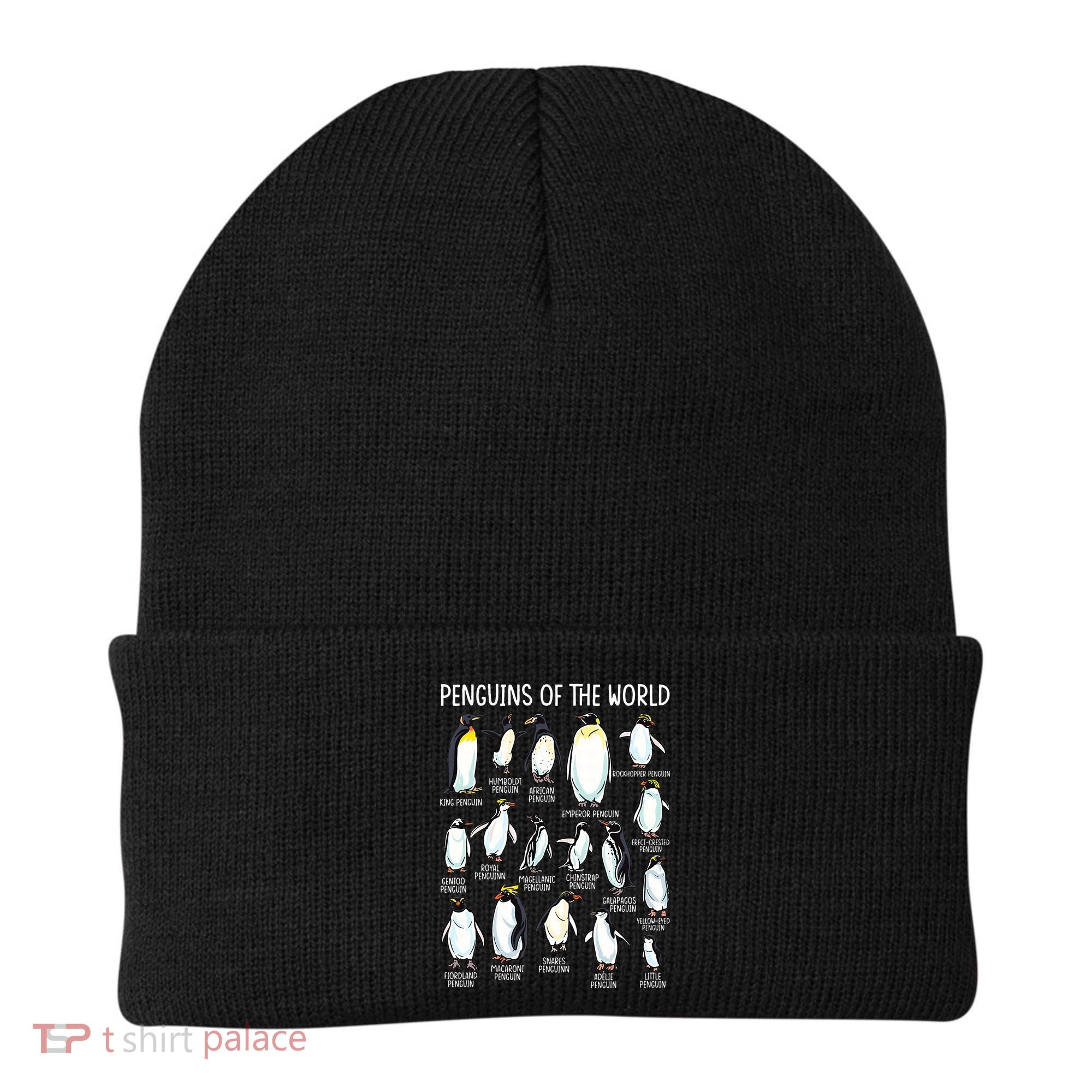 Penguins Of The World Zookeeper Sea Animal Penguin Lovers Beanie