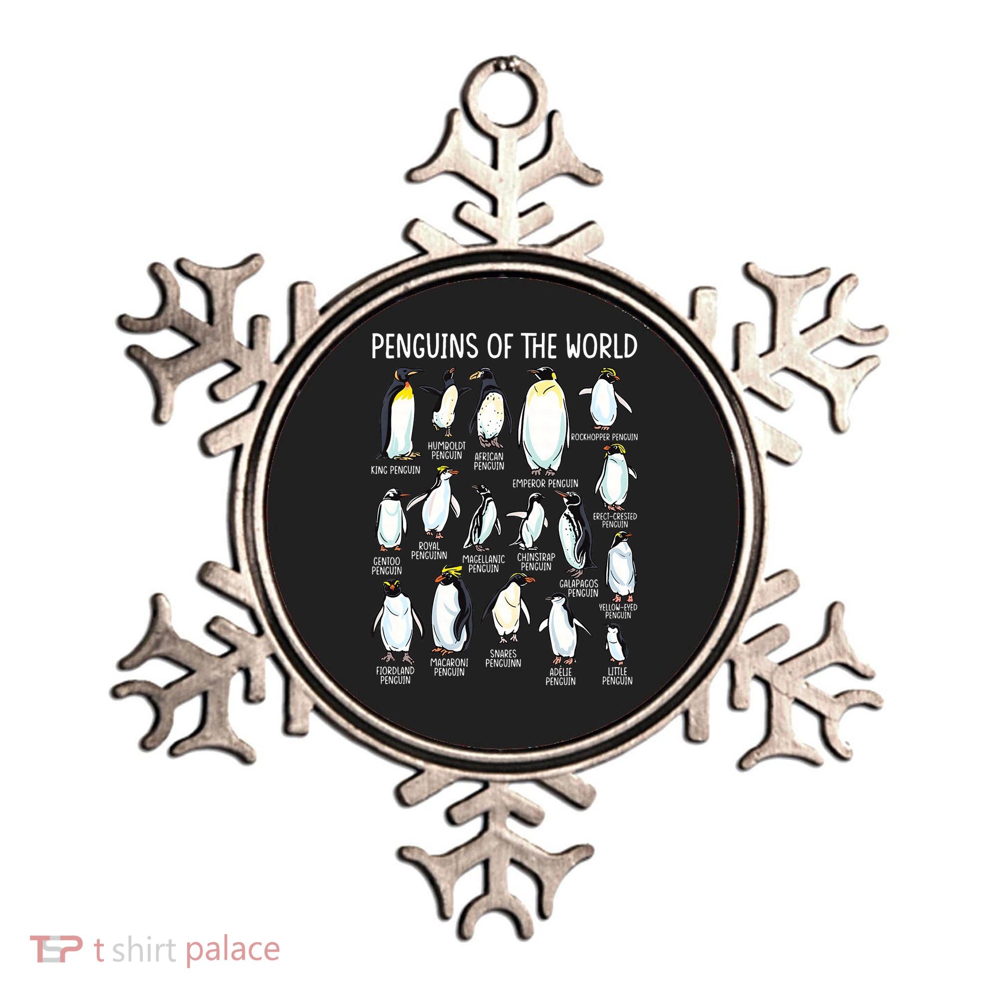Penguins Of The World Zookeeper Sea Animal Penguin Lovers Ornament
