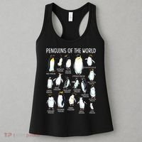 Penguins Of The World Zookeeper Sea Animal Penguin Lovers Women's Tank Top thumb 3