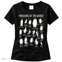 Penguins Of The World Zookeeper Sea Animal Penguin Lovers Women's T-Shirt thumb 0