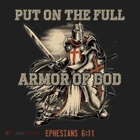 Put On The Full Armor Of God Christian Religious Quote Women's Sweatshirt thumb 2