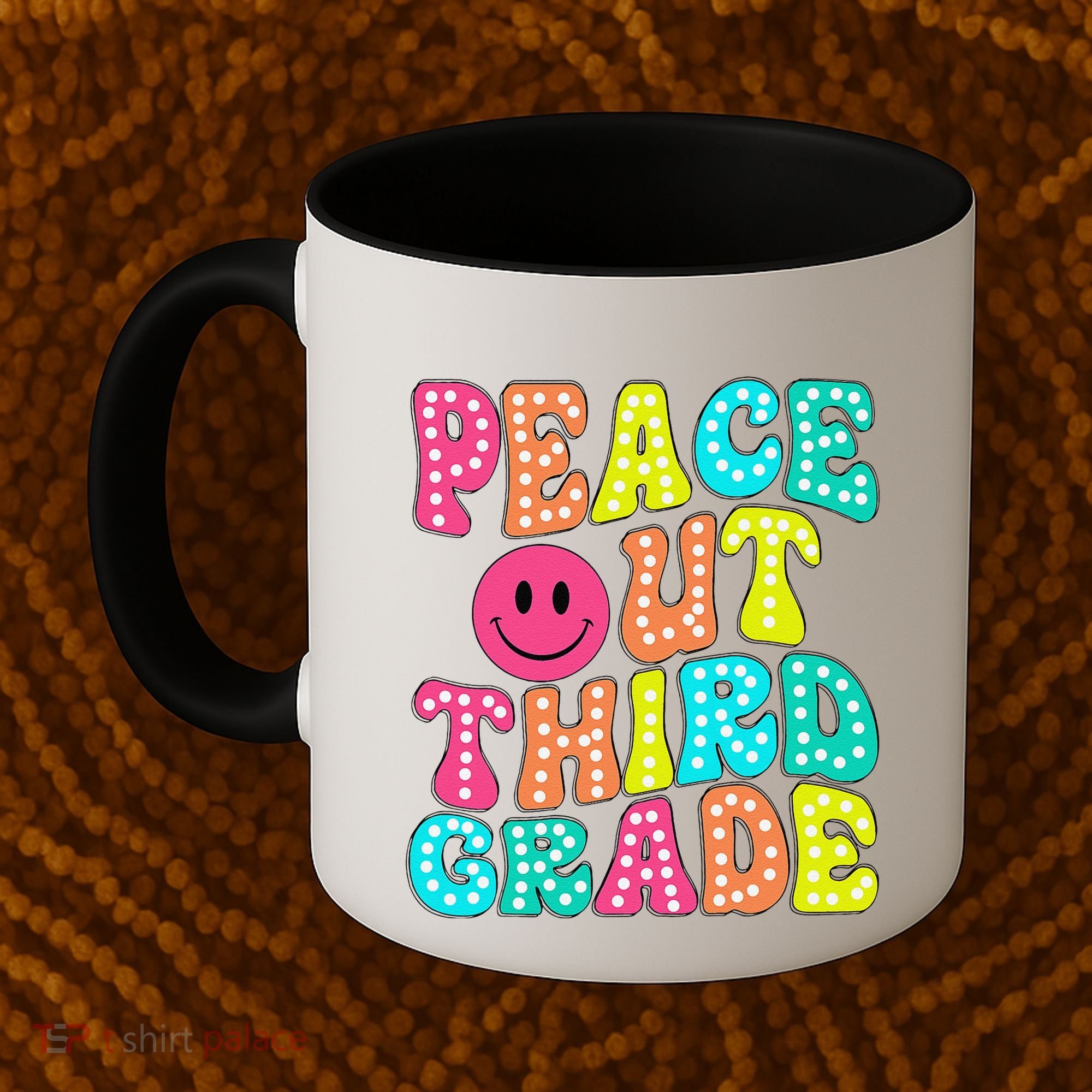 Peace Out Third Grade Last Day Of School 3rd Grade Teacher Coffee Mug