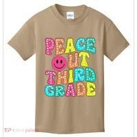 Peace Out Third Grade Last Day Of School 3rd Grade Teacher Kids T-Shirt thumb 0