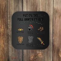 Put On The Full Armor Of God Coaster thumb 0