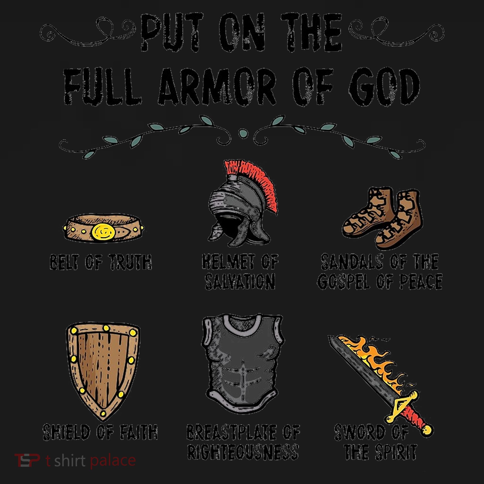 Put On The Full Armor Of God Coaster