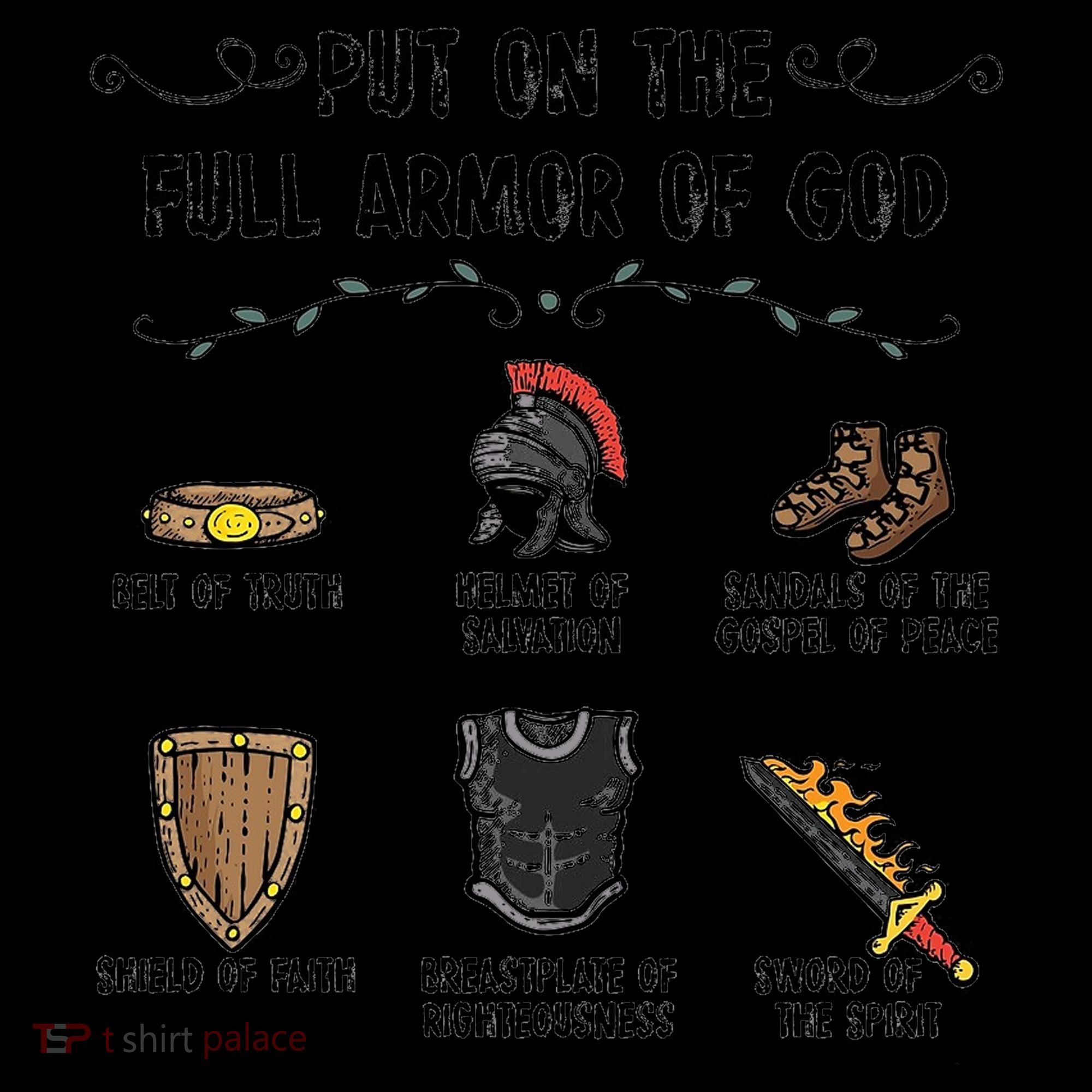 Put On The Full Armor Of God Toddler Hoodie