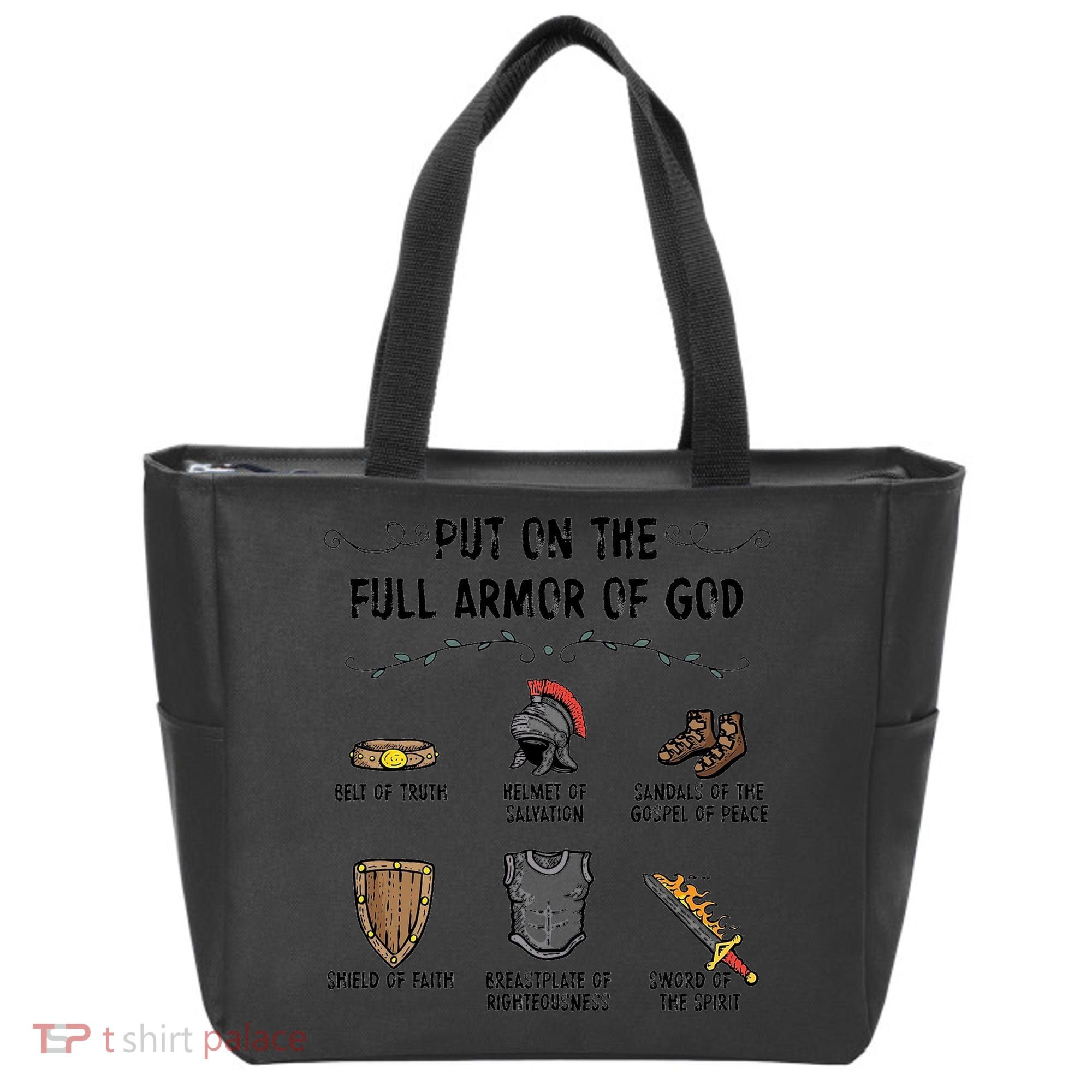 Put On The Full Armor Of God Tote Bag
