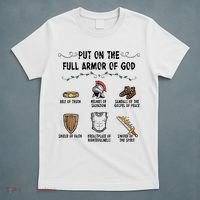 Put On The Full Armor Of God T-Shirt thumb 5