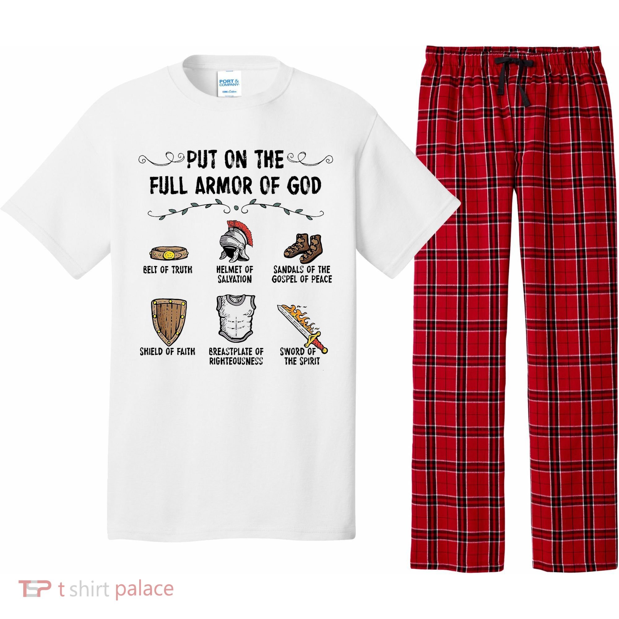 Put On The Full Armor Of God Pajama Set