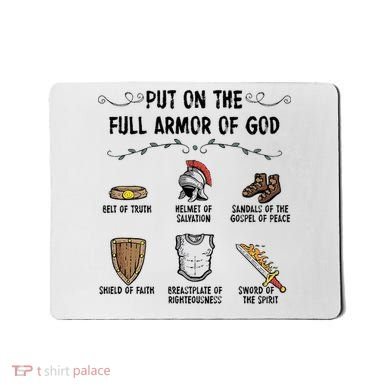 Put On The Full Armor Of God Mousepad