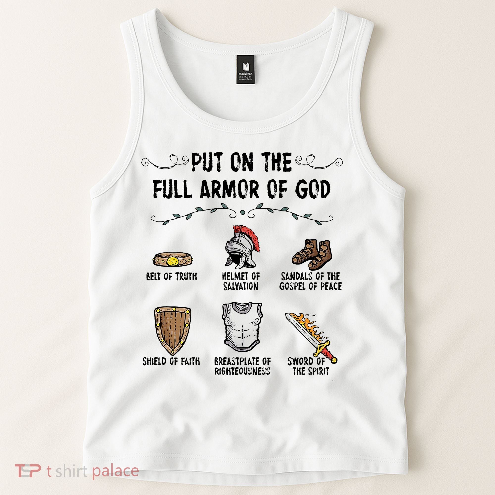 Put On The Full Armor Of God Tank Top