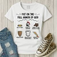 Put On The Full Armor Of God Women's T-Shirt thumb 3