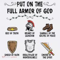 Put On The Full Armor Of God Women's T-Shirt thumb 6