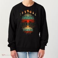Phases Of The Moon Nature Retro Women's Sweatshirt thumb 0