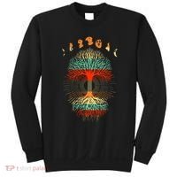 Phases Of The Moon Nature Retro Sweatshirt thumb 0