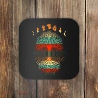 Phases Of The Moon Nature Retro Coaster thumb 0