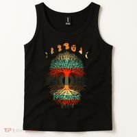 Phases Of The Moon Nature Retro Tank Top thumb 2