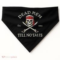 Dead Tell No Tales USA-Made Doggie Bandana thumb 0