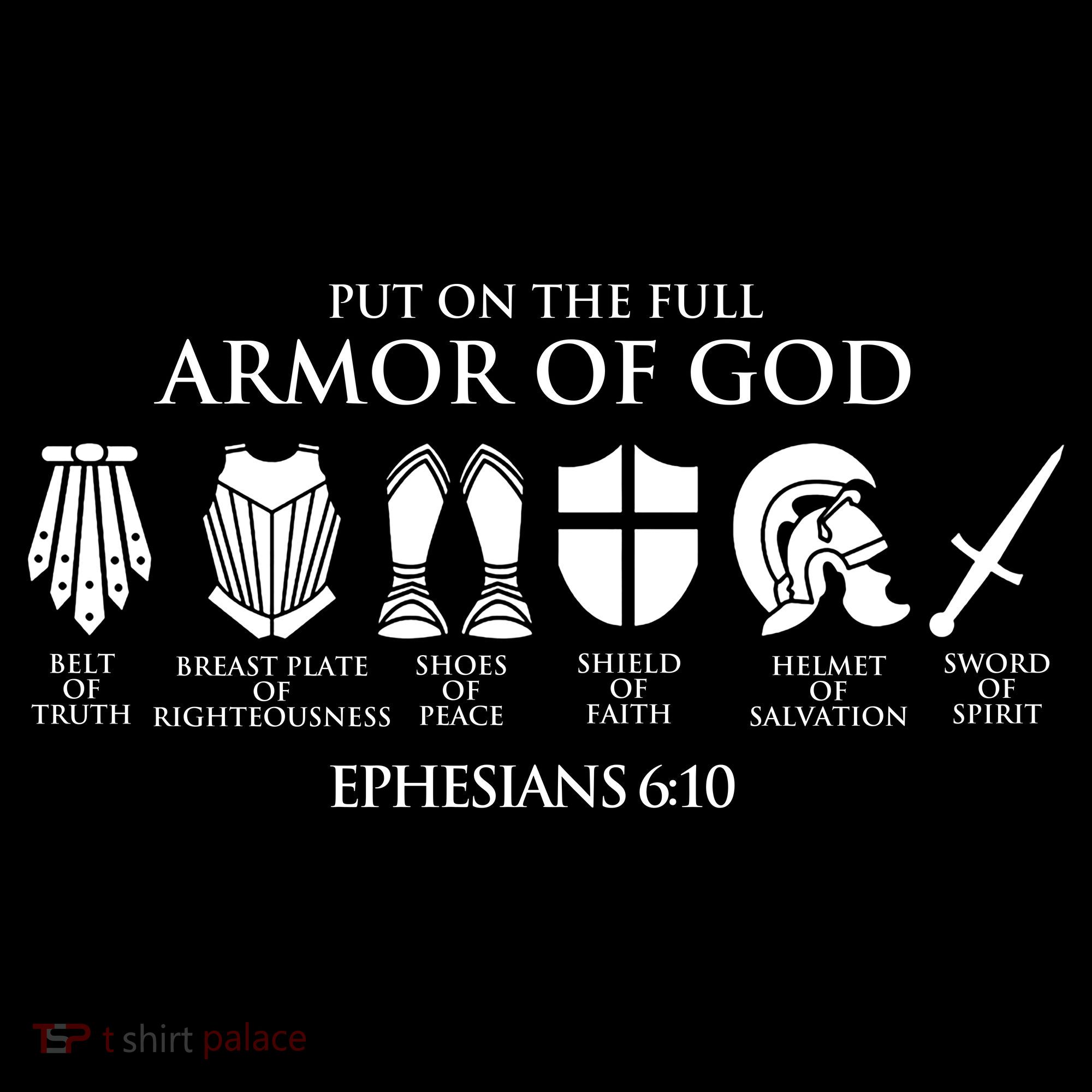 Put On The Full Armor Of God Button