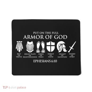 Put On The Full Armor Of God Mousepad