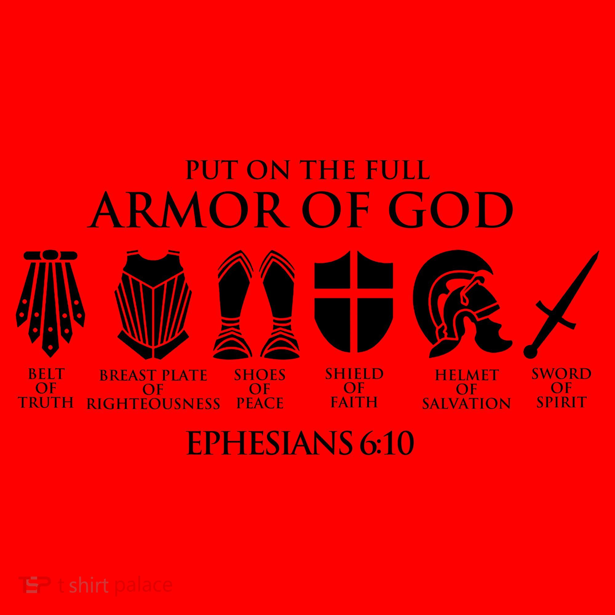 Put On The Full Armor Of God Santa Hat