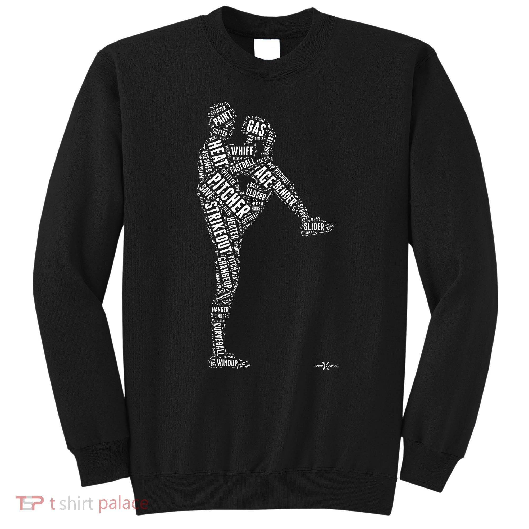 Pitcher On The Mound Baseball Lifestyle Sweatshirt