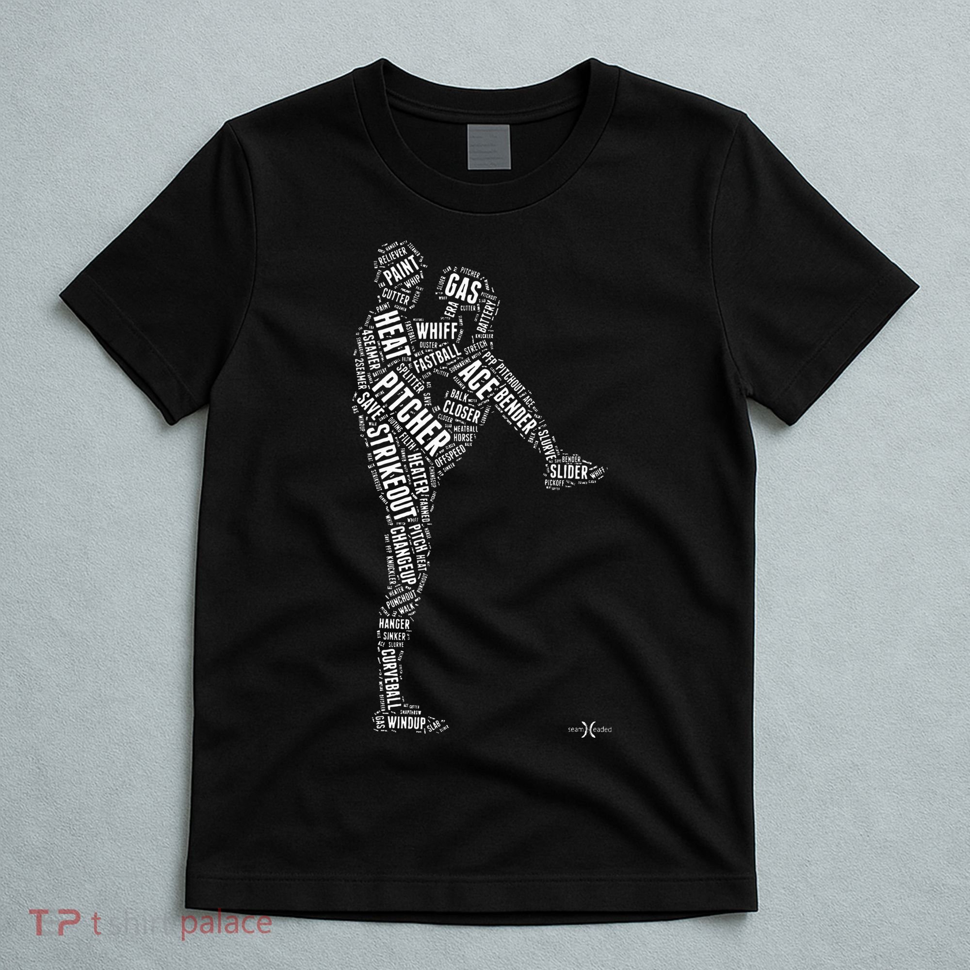 Pitcher On The Mound Baseball Lifestyle T-Shirt