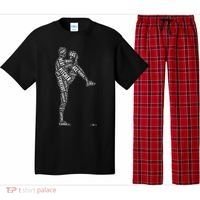 Pitcher On The Mound Baseball Lifestyle Pajama Set thumb 0