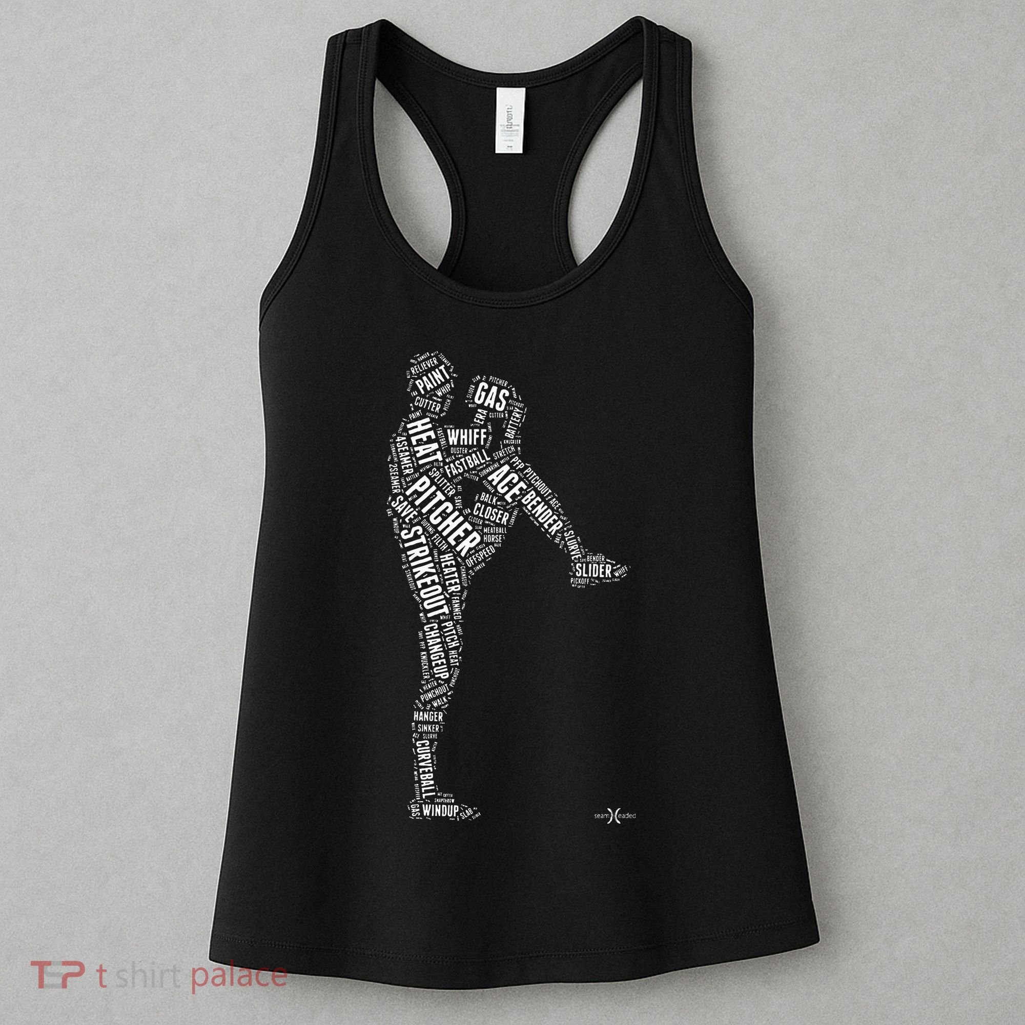 Pitcher On The Mound Baseball Lifestyle Women's Tank Top