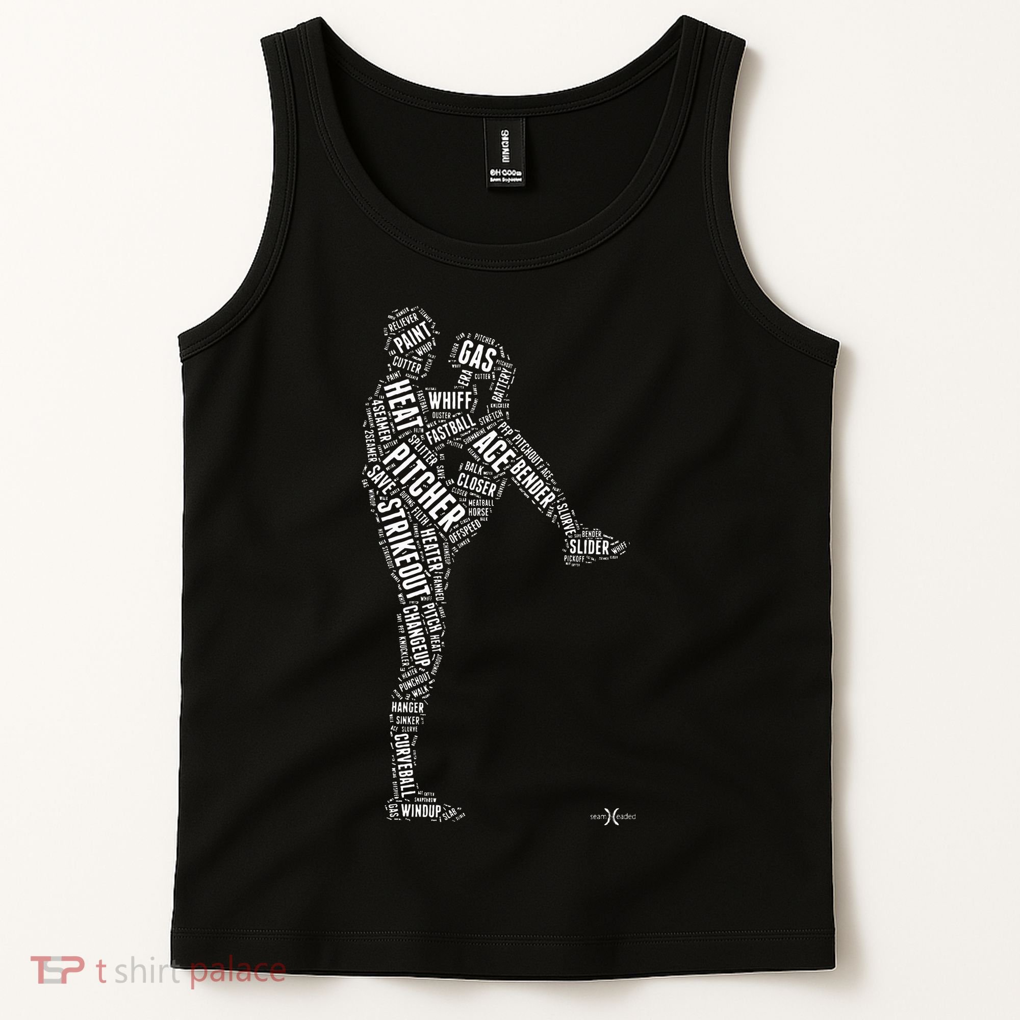 Pitcher On The Mound Baseball Lifestyle Tank Top