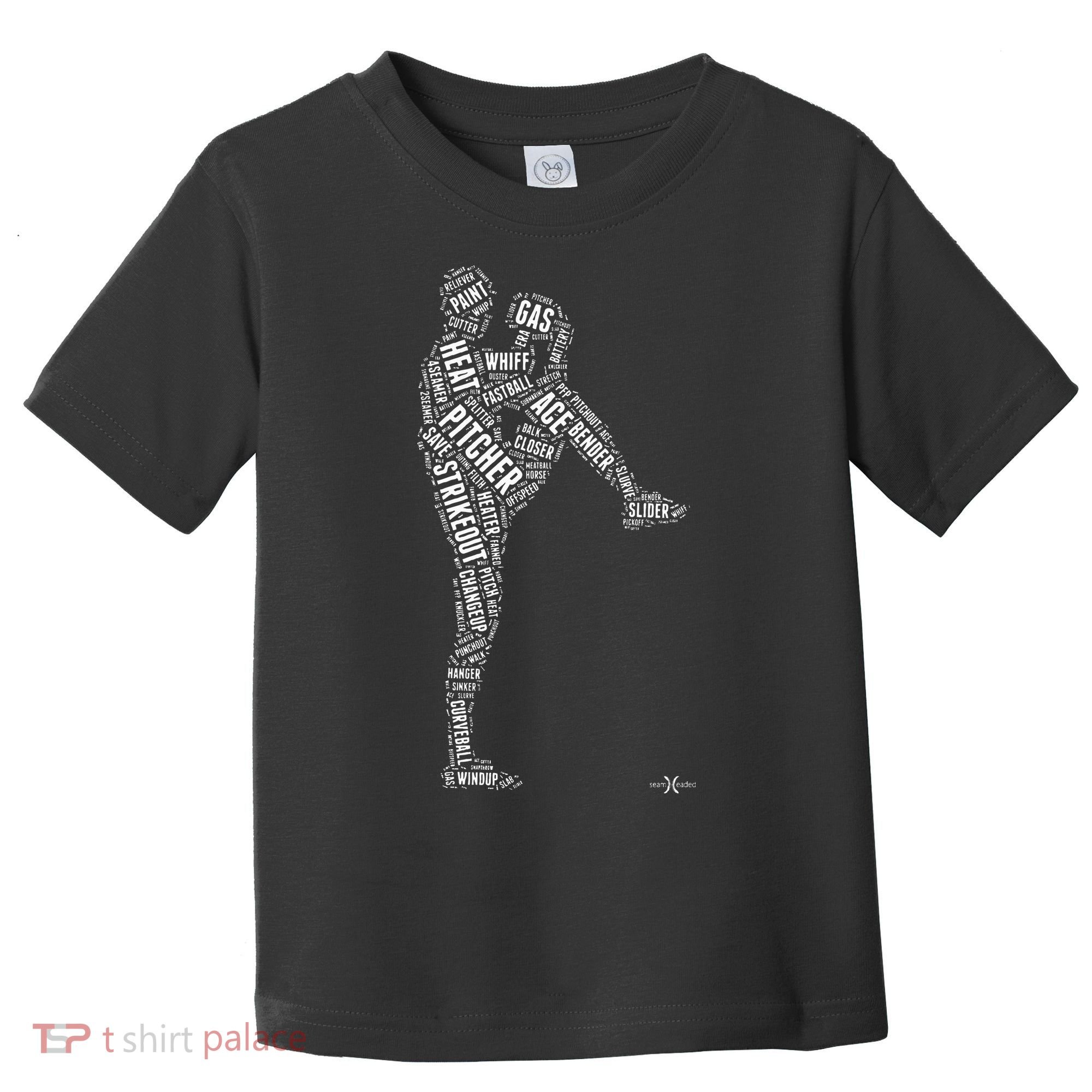 Pitcher On The Mound Baseball Lifestyle Toddler T-Shirt
