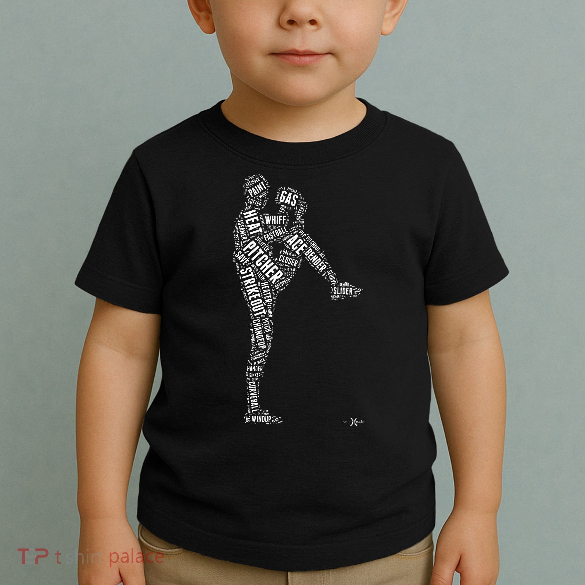 Pitcher On The Mound Baseball Lifestyle Toddler T-Shirt