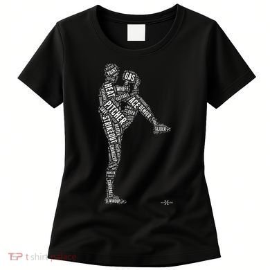 Pitcher On The Mound Baseball Lifestyle Women's T-Shirt