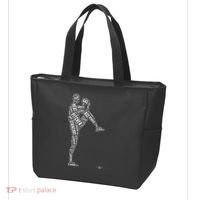 Pitcher On The Mound Baseball Lifestyle Tote Bag thumb 3