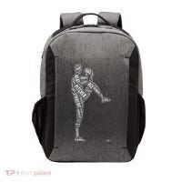 Pitcher On The Mound Baseball Lifestyle Vector Backpack thumb 0