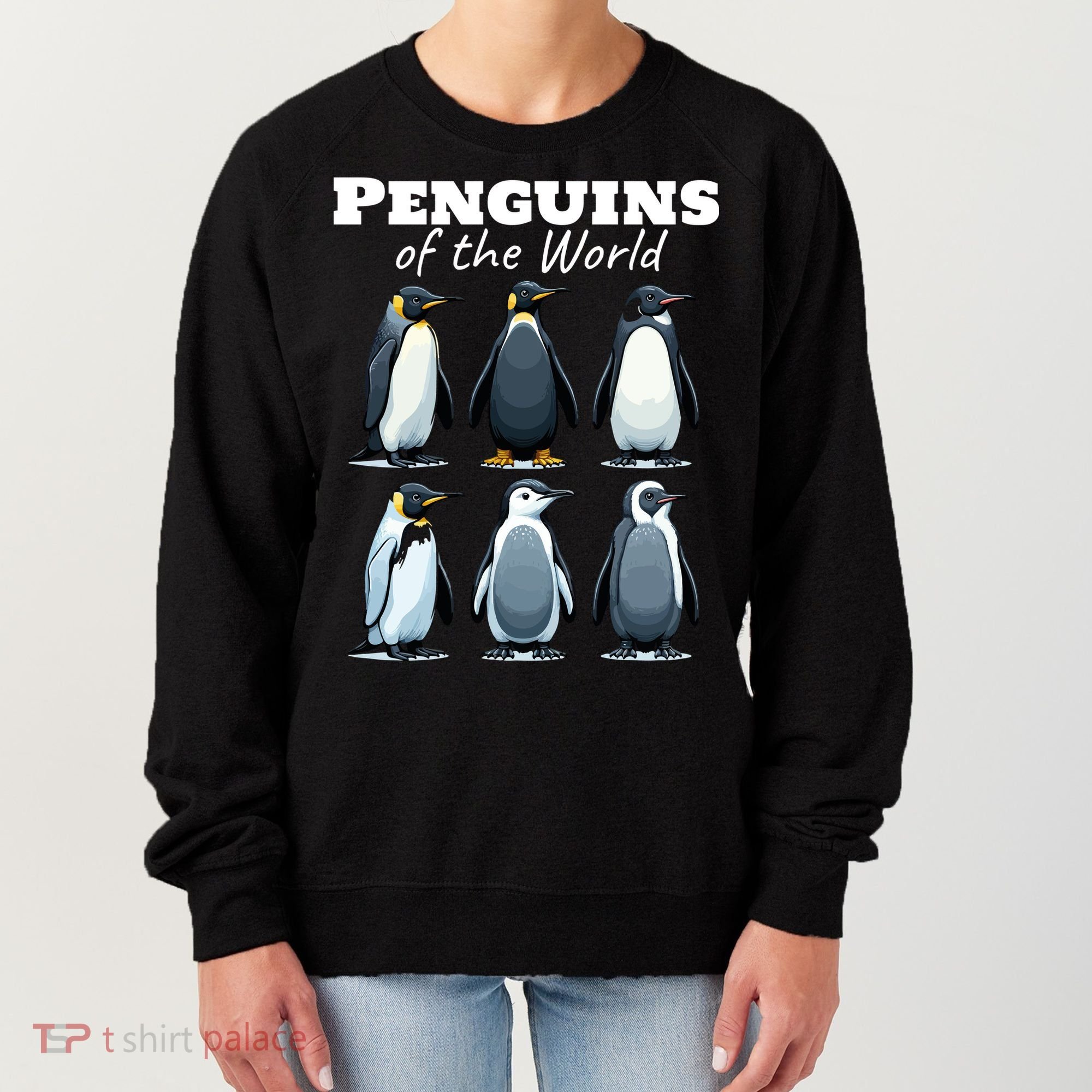 Penguins Of The World Women's Sweatshirt