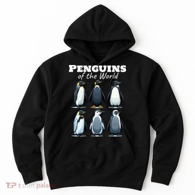 Penguins Of The World Hoodie