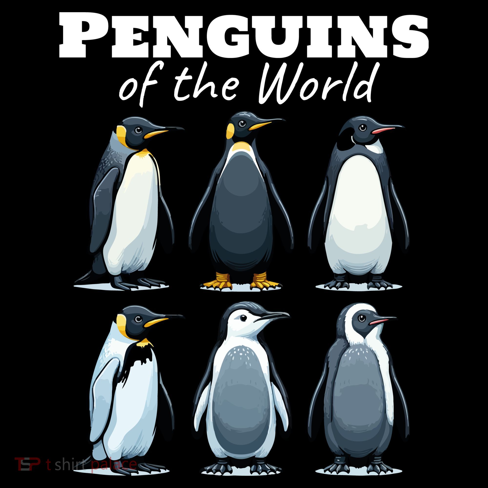 Penguins Of The World Bucket Hat