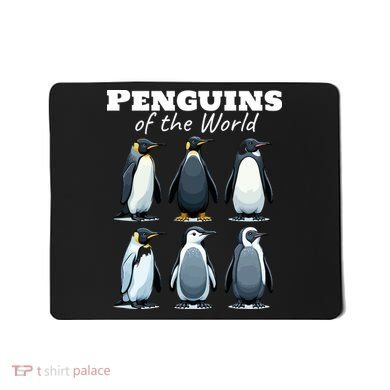 Penguins Of The World Mousepad