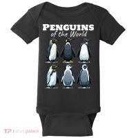 Penguins Of The World Baby Bodysuit thumb 0