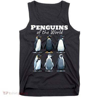Penguins Of The World Tank Top
