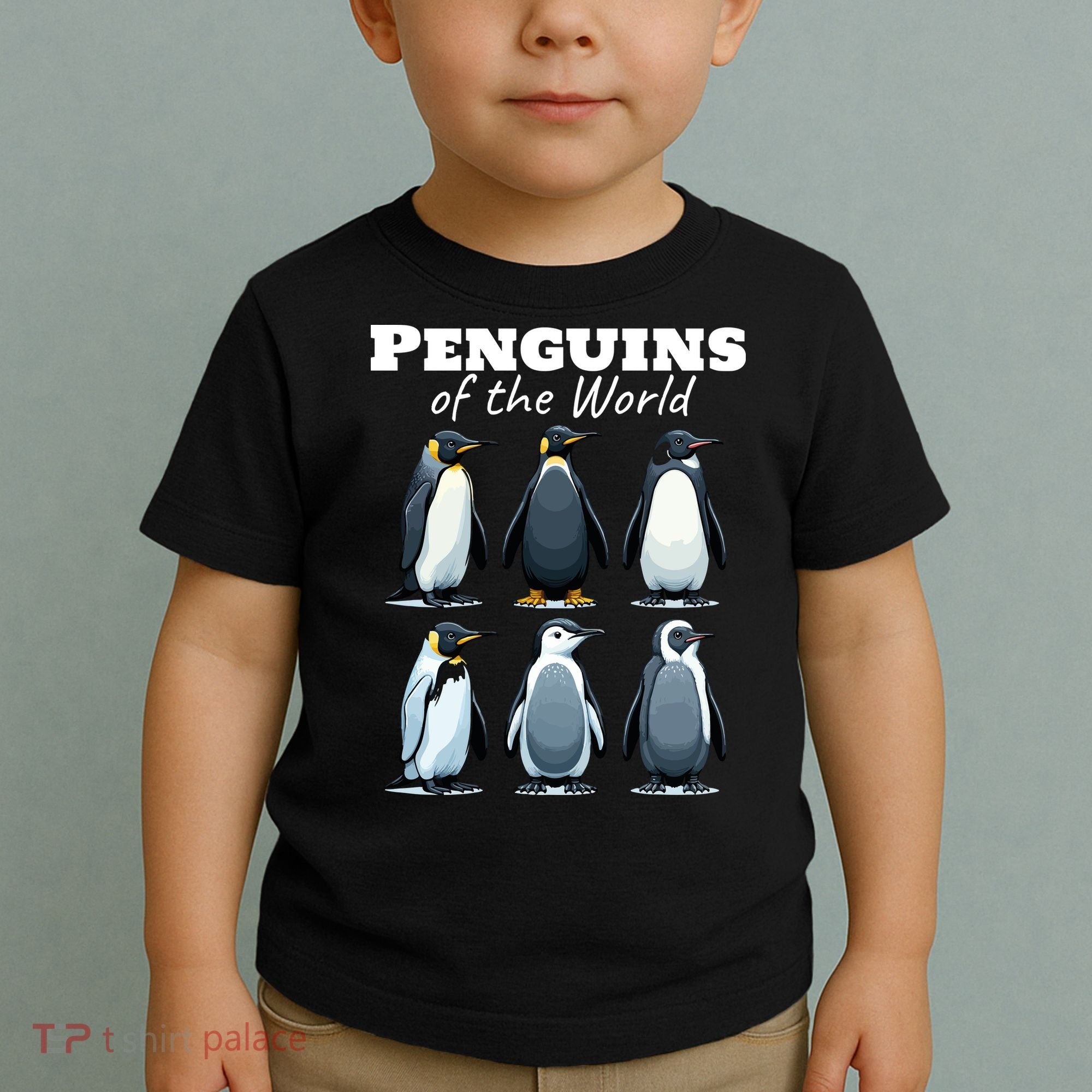 Penguins Of The World Toddler T-Shirt