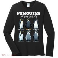 Penguins Of The World Women's Long Sleeve Shirt thumb 0