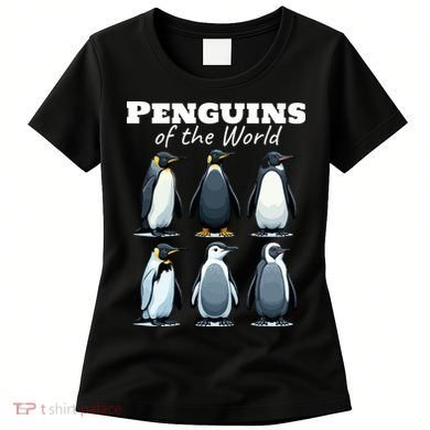Penguins Of The World Women's T-Shirt
