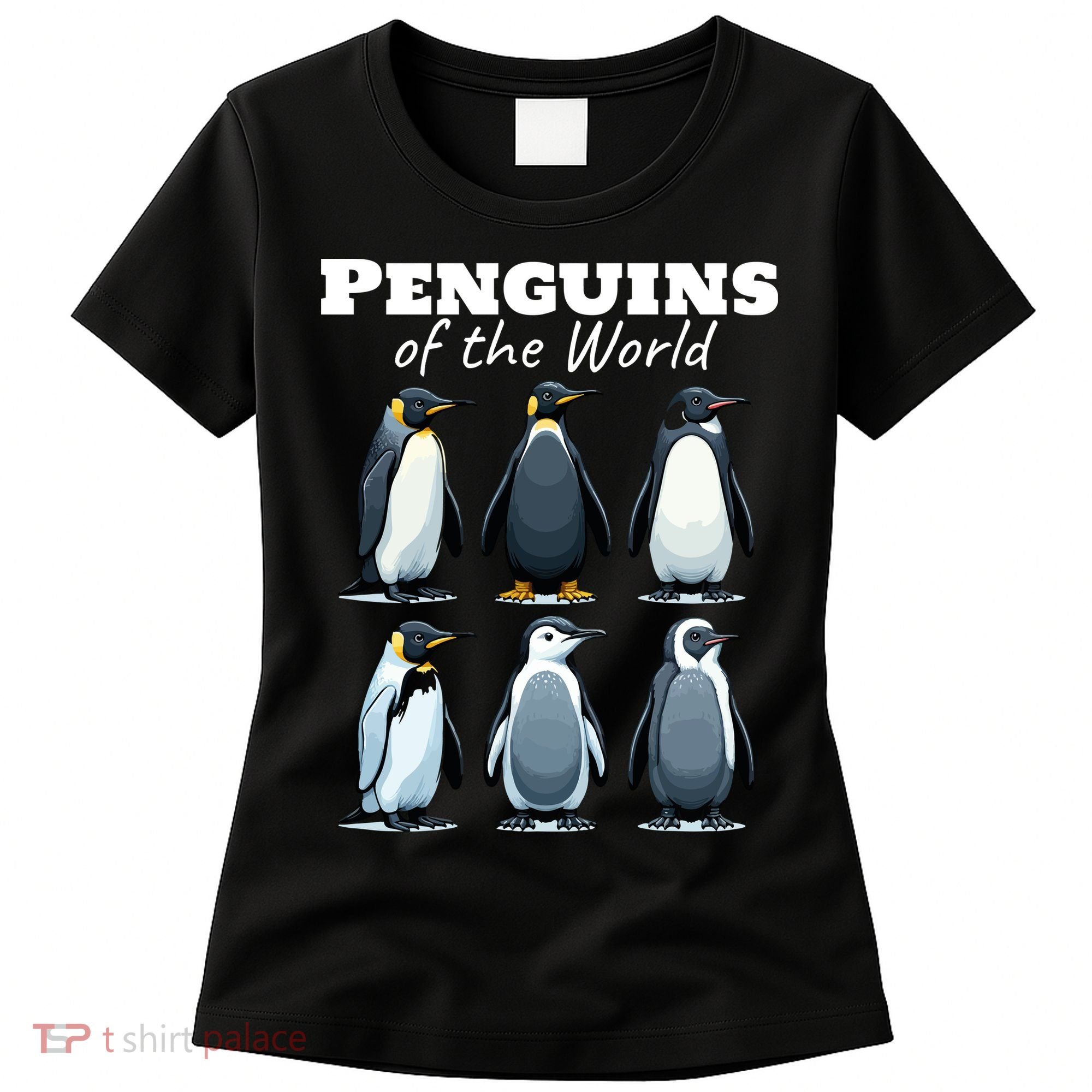 Penguins Of The World Women's T-Shirt