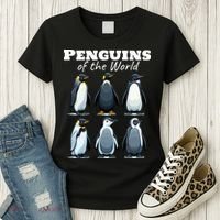 Penguins Of The World Women's T-Shirt thumb 3
