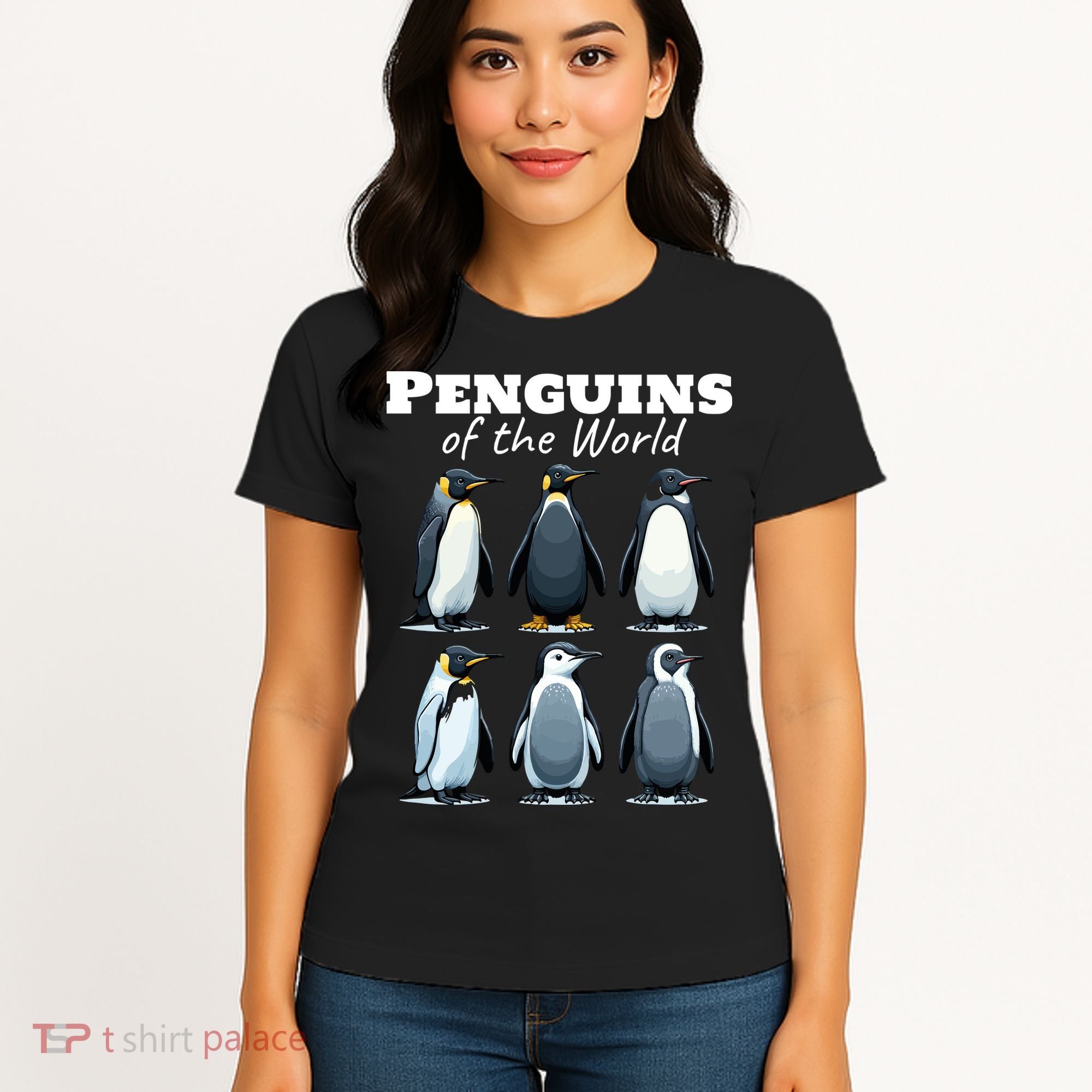 Penguins Of The World Women's T-Shirt