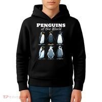 Penguins Of The World Kids Hoodie thumb 4