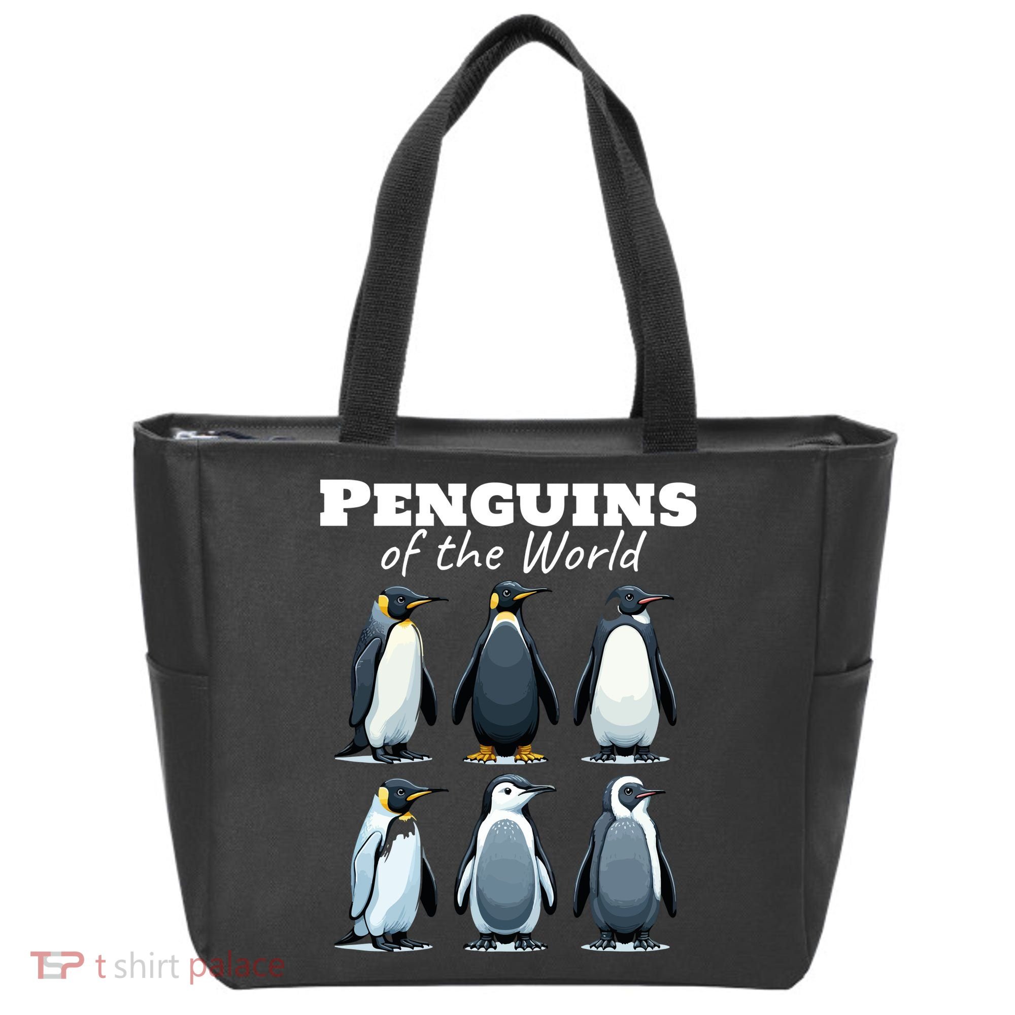 Penguins Of The World Tote Bag